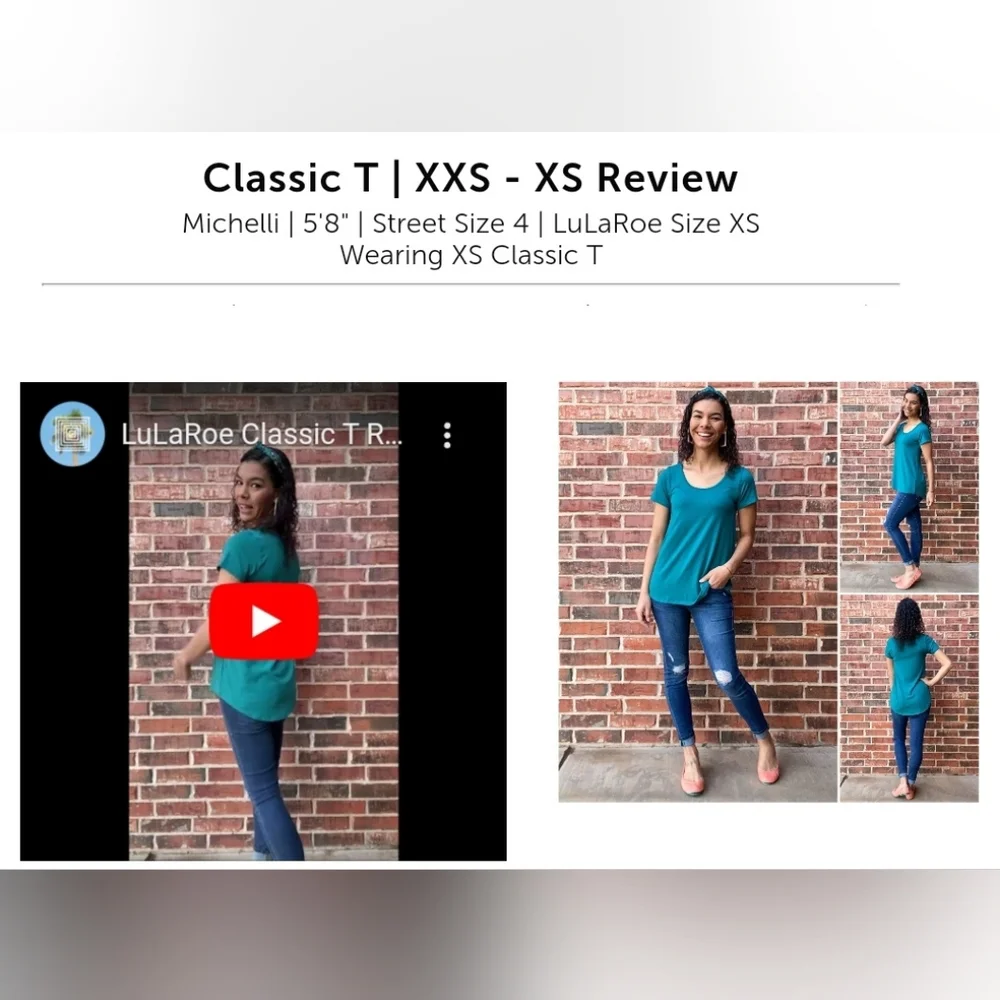 NWT LuLaRoe 2XS S Classic T Mauve Lavender Lilac Top Pretty Gift! - Picture 16 of 16